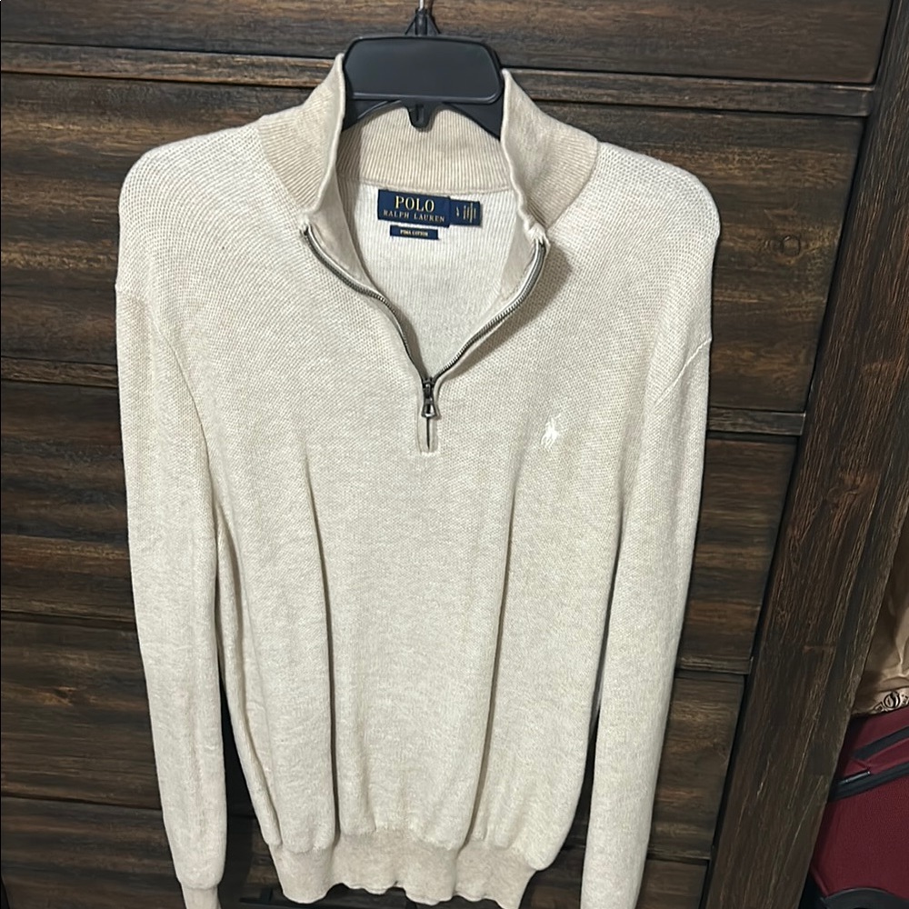 Polo by Ralph Lauren Men's Cream Sweater